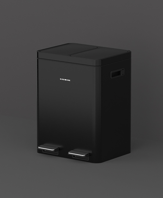 kolekto-2x18-schwarz-gross